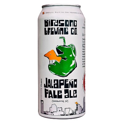 Birdsong Jalapeno Pale Ale Beer - 4pk/12 fl oz Cans