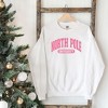 Simply Sage Market Women's Graphic Sweatshirt Pink North Pole University - 3 of 3