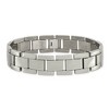 Black Bow Jewelry 14mm High Polished Titanium Link Bracelet - 3 of 4