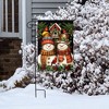 Briarwood Lane Winter Garden Flag 12x18 For Outdoor Snowman Pair For Winter Garden Flag Flags For Outside - 4 of 4