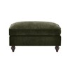 PAGED 35.4" Chenille Fabric Ottoman, Modern Modular Footstool with Detachable Skirt, Entryway Shoe Bench for Living Room, Bedroom - 2 of 4