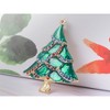 Anna-Kaci Holiday Christmas Multicolor Rhinestone Ornaments Crystal Xmas Brooch Pin - 3 of 4