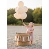 2Bunnies Lace Pom Pom Trim Baby Girl Dress - 4 of 4