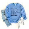 Simply Sage Market Women's Graphic Sweatshirt Baseball Words - 3 of 4