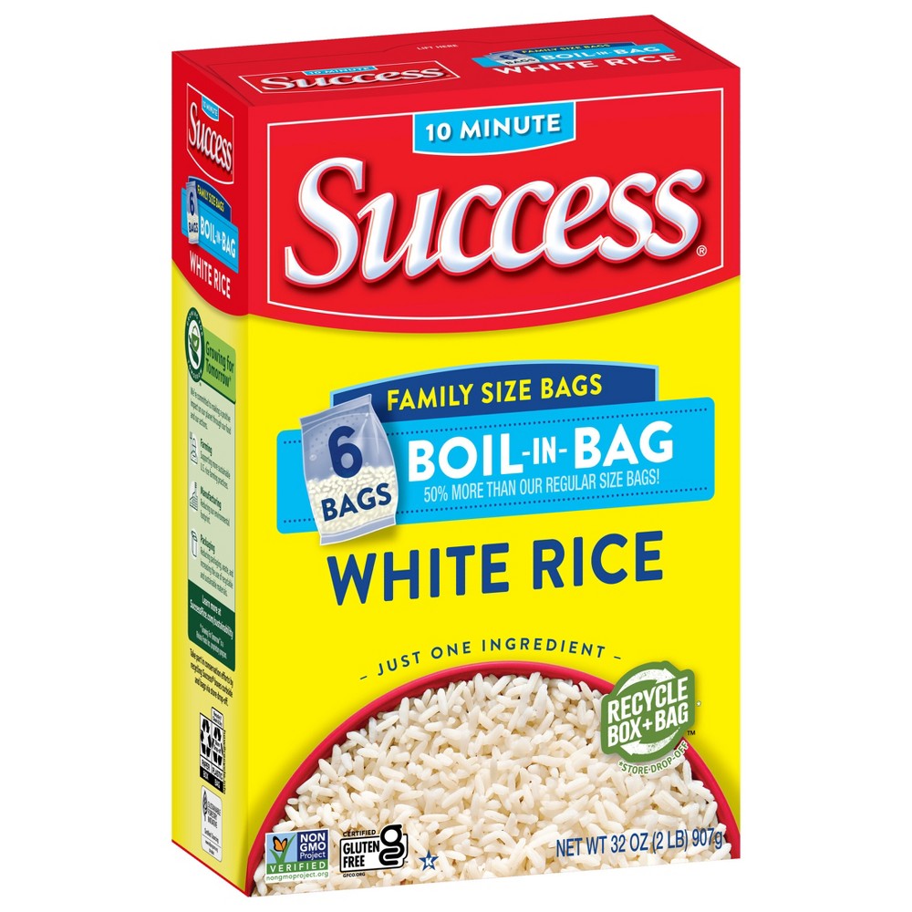 UPC 017400102074 product image for Success Family Size Boil-in-Bag White Rice - 2lbs | upcitemdb.com