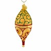 Morawski 5.0 Inch Christmas Reflections In Gold Reflector Glitter Accents Tree Ornaments - 3 of 4