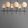 Maxim Lighting Maldives 6 - Light Chandelier in  Black - 2 of 4
