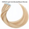 Jessie's Wig 16-26 Inch Tape In Hair Extensions 50g For Women Thin Hair Straight #18P613 Ash Blonde Highlighted Bleach Blonde 20 Pcs/Pack - 4 of 4