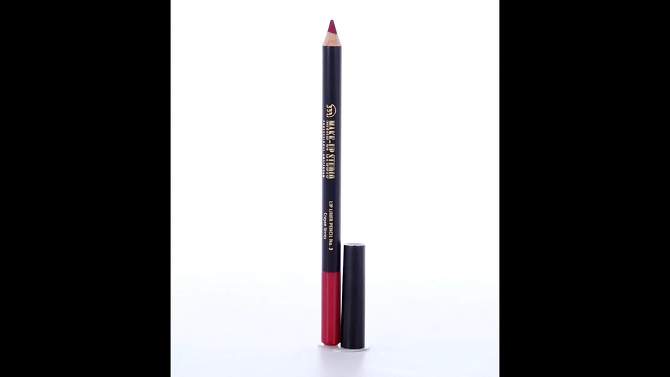 Lip Liner Pencil - 3 Neutral Pink-Red by Make-Up Studio for Women - 0.04 oz Lip Liner, 2 of 8, play video