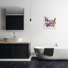 Stupell Industries Unwind Rainbow Colors Icon Bath, 17" x 17" - 2 of 4