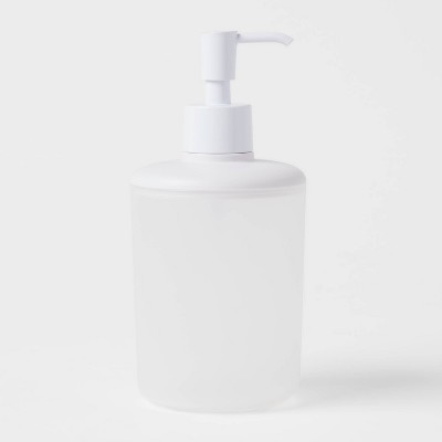 Hold Everything 16oz Soap & Lotion Dispenser, Frosted