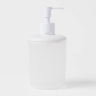 Clear Modern Apothecary Hand Soap, Dish Soap PET Plastic Bottle Duo