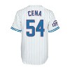 WWE John Cena Baseball Jersey - U Cant C Me - Mens World Wrestling Champion Mesh Button Down Baseball Jersey - image 2 of 4