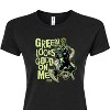 Women's - Marvel - Spider-man St. Patrick's Day Green Looks Good On Me Fitted Graphic T-Shirt - 2 of 3