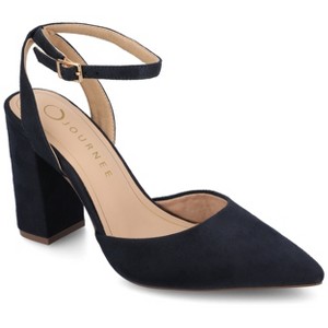 Journee Women's Tyyra Medium and Wide Width Pumps - 1 of 4