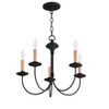 Livex Lighting Heritage 5 - Light Chandelier in  Black - 2 of 4