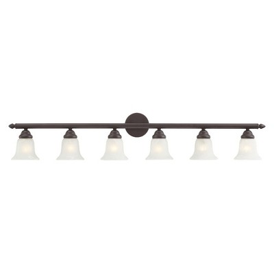 Livex Lighting Neptune 6 - Light Vanity in  Bronze