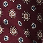 rich burgundy encircle geo