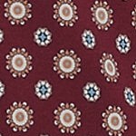 rich burgundy encircle geo