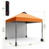 10x10 Pop Up Canopy with Sidewalls for Outdoor, Portable Outdoor Canopy with One Push Setup, Easy Set-Up Waterproof Pop Up Tent for Outdoor Party - 4 of 4
