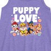 Girls' - Paw Patrol - Puppy Luv Graphic Sleeveless Aline Dress - 2 of 4