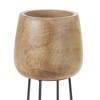 Melrose Wood Planter with Stand 12"H - 2 of 2