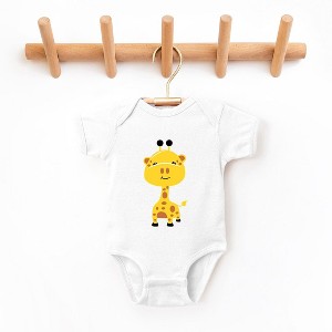 The Juniper Shop Giraffe Colorful Baby Bodysuit - 1 of 2