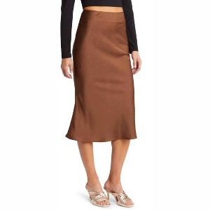 Women's Midi Slip Skirt - AMYLYNN - 1 of 4