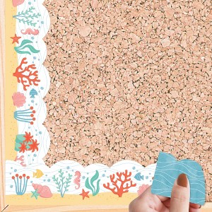 Big Dot of Happiness Ocean Creatures - Scalloped Classroom Decor - Bulletin Board Borders - 51 Feet - 1 of 4