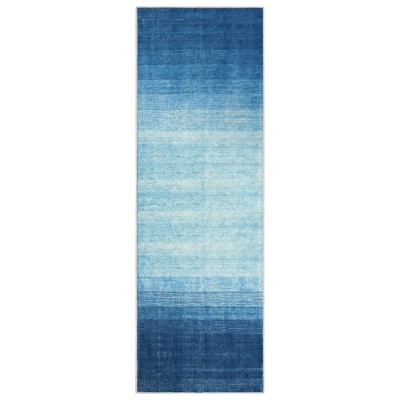 Lahome Abstract Ombre Plush Area Rug – Soft Gradient Accent with Non-Slip Backing