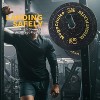 2 Pieces Rubber Barbell Plates - High Elasticity, Silk Screen Printing, 2 Inch Inner Diameter, Weightlifting and Strength Training Plates - 4 of 4