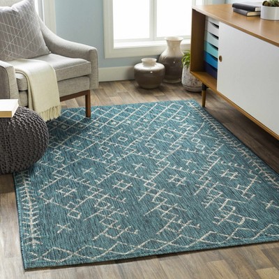 Hauteloom Maunawili Aqua Nordic Rug
