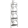 Turuca 4 Tier Corner Shelf - Indoor/Outdoor - PAT5034 - Safavieh - 3 of 4