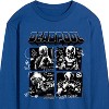 Men's - Marvel - Deadpool & Wolverine Character Grid Long Sleeve Graphic T-Shirt - 2 of 4