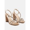 Raisins Pie Diamante Embellished Block Sandals Women - 2 of 4