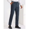 Lars Amadeus Men's Slim Fit Tartan Checked Dress Pants - 2 of 4