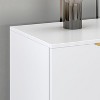 Famapy 2-Doors Storage Cabinet Sideboard Buffet With Drawers - 4 of 4