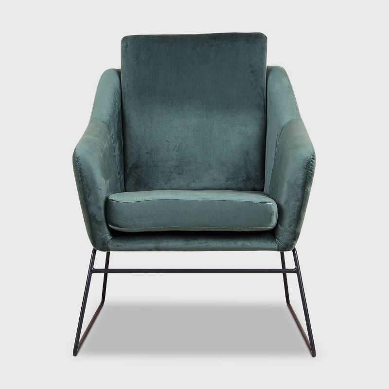 Cydni Velvet Accent Chair - RST Brands, 1 of 7