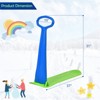 SEVOBAL Kick Scooters Safe Kids Snow Scooter - Raised Anti-Slip Spots, Directional Bottom, Easy Steering Balance, Blue, 10"*37"*31" - 3 of 4