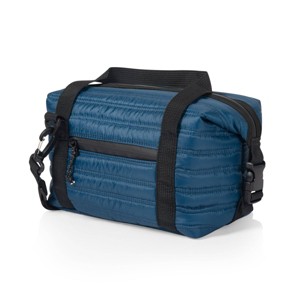 Oniva Midday Quilted Washable Insulated Lunch Bag - Navy Blue - 1 of 3