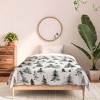 Ninola Design Winter Snow Trees Forest Neutral Comforter + Pillow Sham(s) - Deny Designs - 3 of 3