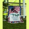 Manual Woodworkers and Weavers A Soldier’s Prayer Tapestry Throw – 50" x 60" Patriotic Woven Blanket with Inspirational Military Tribute - 3 of 3
