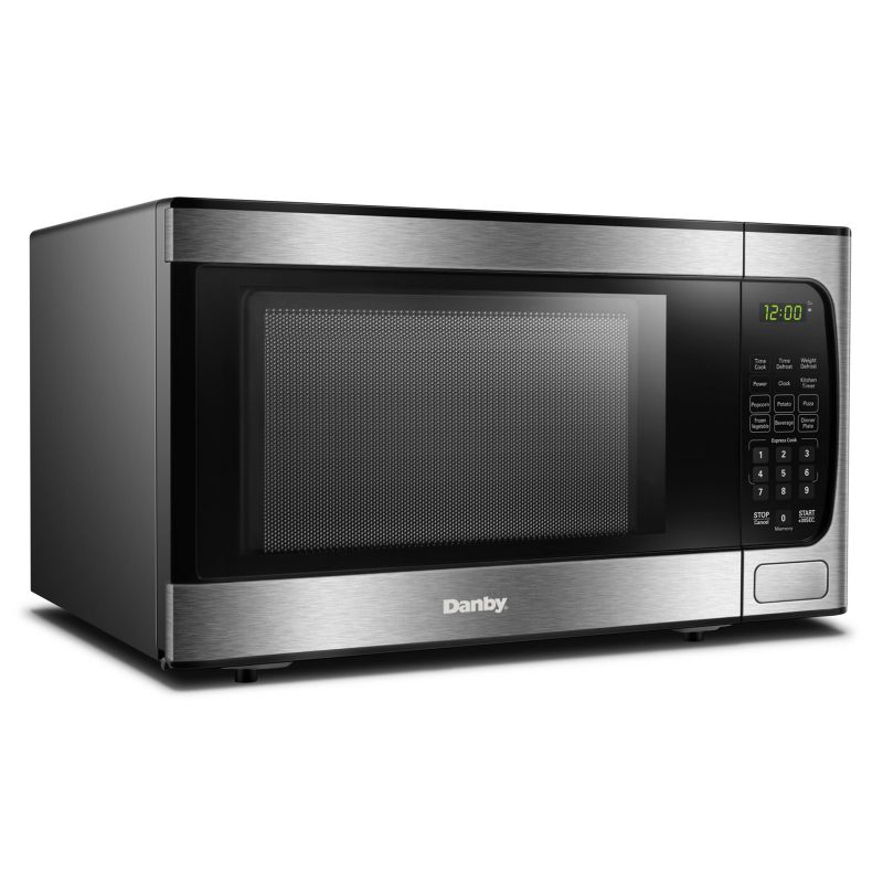 Danby DBMW0924BBS 0.9 cu. ft. Countertop Microwave in Stainless Steel, 3 of 6