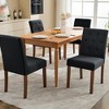 4 Wood CY-Latch Base Dining Chair Model with Durable Wood Construction, Comfortable Seating, Stylish Design, Easy Assembly, and Versatile Use - 3 of 4