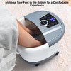 Costway Portable Multi-function Electric Foot Spa Bath Shiatsu Roller Motorized Massager Grey - 2 of 4