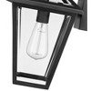 Talbot Outdoor Wall Sconce - Classic Glass & Rubbed Bronze, Dimmable, Wet Rated, 100W - 2 of 4