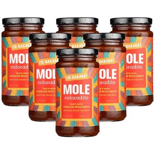 Iya Oaxaca! Oaxaca Mole Coloradito Sauce - Case of 6/12 oz - 1 of 4