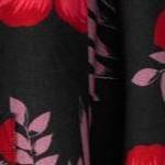 black floral
