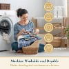 LunaLulinlk Beach Coastal Shower Curtain with Hooks - 3 of 4