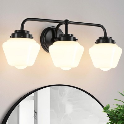 KAISITE 3 - Light Dimmable Vanity Light Black Bathroom Light Fixture
